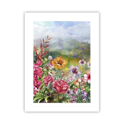 Poster - Garden which Went Crazy - 30x40 cm