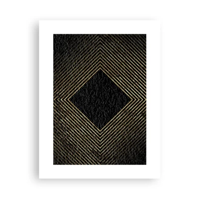 Poster - Geometry Glamour Style - 30x40 cm