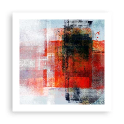 Poster - Glowing Composition - 50x50 cm