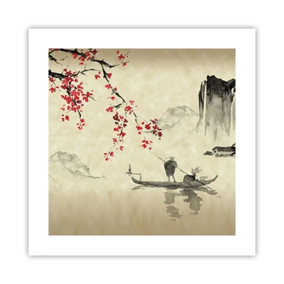 Poster - In Cherry Blossom Country - 40x40 cm