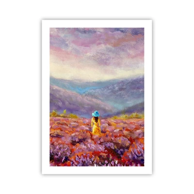 Poster - In Lavendar World - 50x70 cm