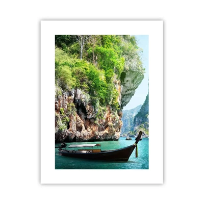 Poster - Invitation for an Exotic Trip - 30x40 cm