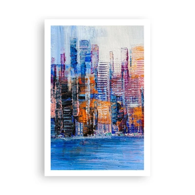 Poster - Joyful Metropolis - 61x91 cm