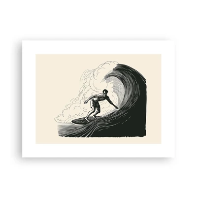 Poster - King of the Wave - 40x30 cm