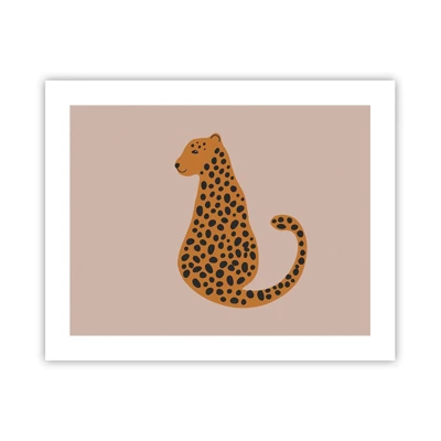 Poster - Leopard Print Is Fashionable - 50x40 cm