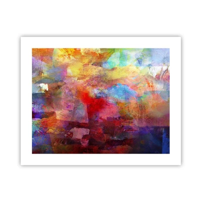 Poster - Looking inside the Rainbow - 50x40 cm
