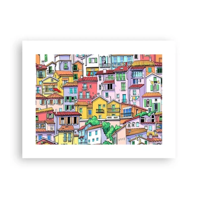 Poster - Merry City - 40x30 cm