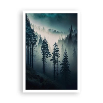 Poster - Morning in the Mountains - 70x100 cm