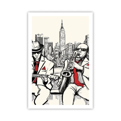 Poster - New York Improvisation - 61x91 cm