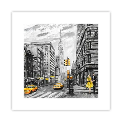 Poster - New York Tale - 30x30 cm
