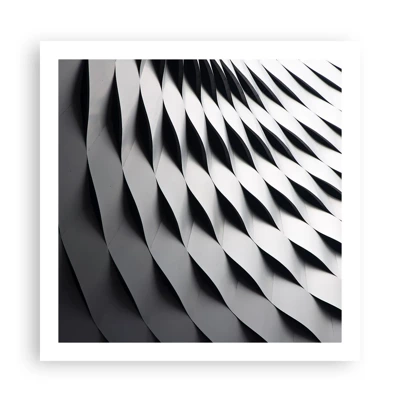 Poster - On the Surface of the Wave - 60x60 cm