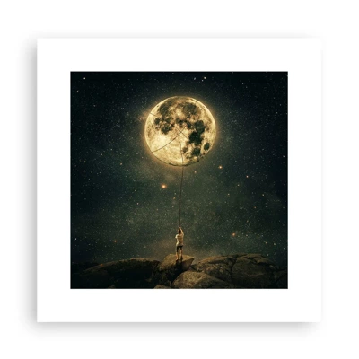 Poster - One that Stole the Moon - 30x30 cm