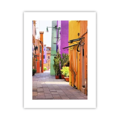 Poster - Rainbow Alley - 30x40 cm