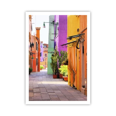 Poster - Rainbow Alley - 70x100 cm