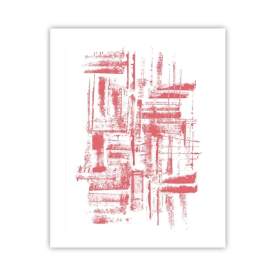 Poster - Red City - 40x50 cm