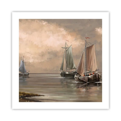 Poster - Return of Sailors - 50x50 cm