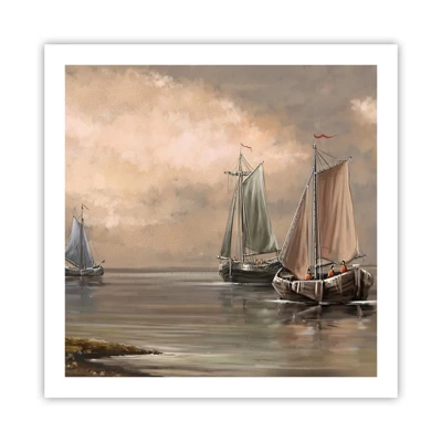 Poster - Return of Sailors - 60x60 cm