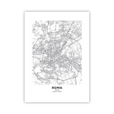 Poster - Roman Circle - 50x70 cm