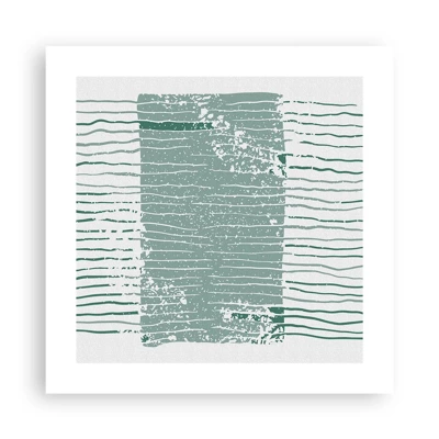 Poster - Sea Abstract - 40x40 cm