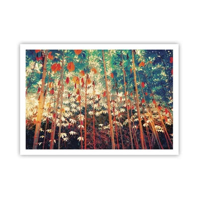 Poster - Secret Life of Leaves - 100x70 cm