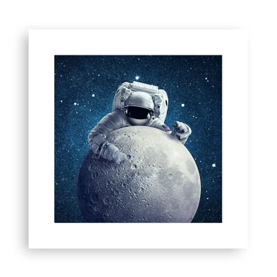 Poster - Space Joker - 30x30 cm