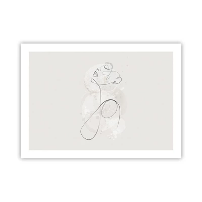 Poster - Spiral of Beauty - 70x50 cm