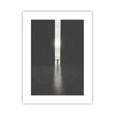 Poster - Step to Bright Future - 30x40 cm