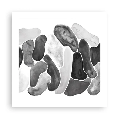 Poster - Stone Abstract - 50x50 cm
