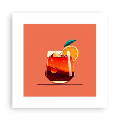 Poster - Summer Refreshment - 30x30 cm