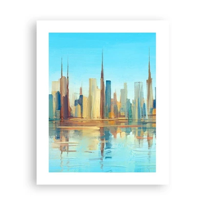 Poster - Sunny Metropolis - 40x50 cm