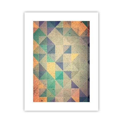 Poster - The Republic of Triangles - 30x40 cm