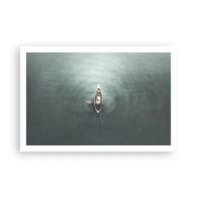 Poster - Through Moon Lake - 91x61 cm