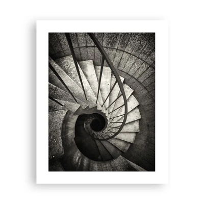 Poster - Up the Stairs and Down the Stairs - 40x50 cm
