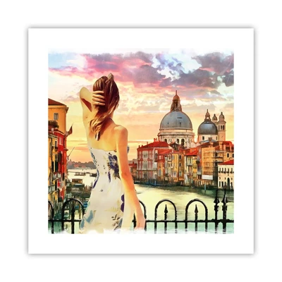 Poster - Venice Adventure - 40x40 cm