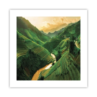 Poster - Vietnamese Valley - 40x40 cm