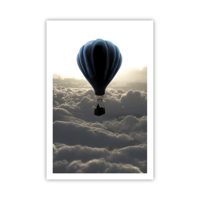 Poster - Wanderer above Clouds - 61x91 cm