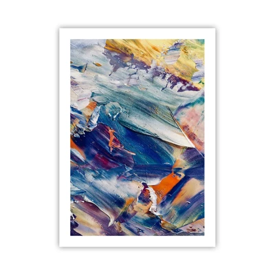 Poster - Whirlwind of Colour - 50x70 cm