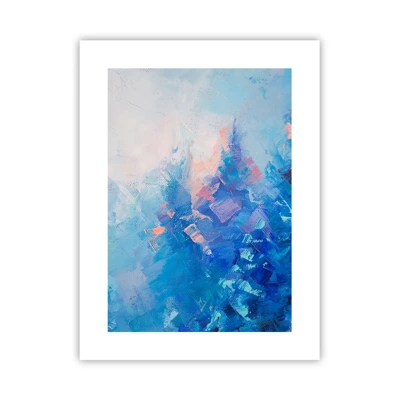 Poster - Winter Abstract - 30x40 cm