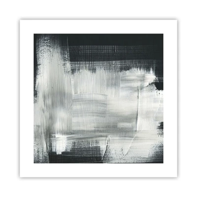 Poster - Woven from the Vertical and the Horizontal - 40x40 cm