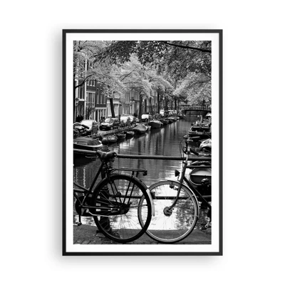 Poster in black frame - A Very Dutch View - 70x100 cm