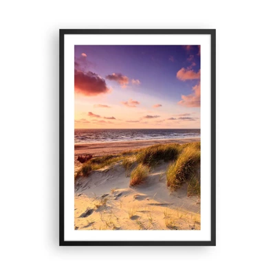 Poster in black frame - Air Smells of Summer - 50x70 cm