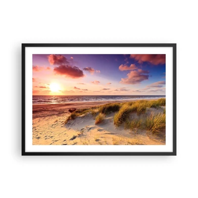 Poster in black frame - Air Smells of Summer - 70x50 cm