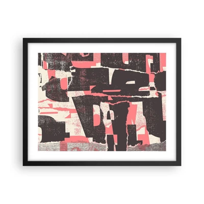 Poster in black frame - All that Chaos - 50x40 cm