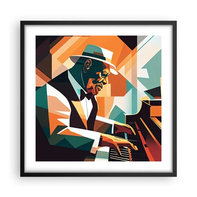 Poster in black frame - All that Jazz - 50x50 cm