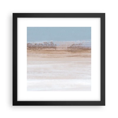 Poster in black frame - Ambiguous Landscape - 30x30 cm