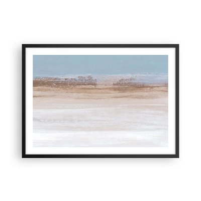 Poster in black frame - Ambiguous Landscape - 70x50 cm