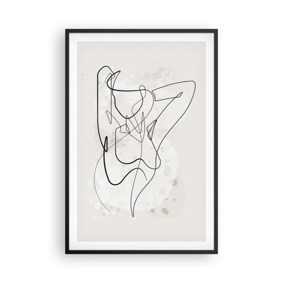 Poster in black frame - Art of Seduction - 61x91 cm