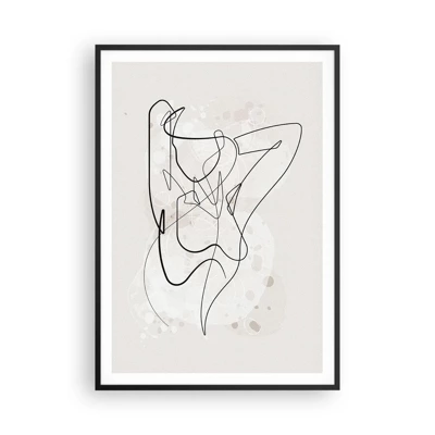 Poster in black frame - Art of Seduction - 70x100 cm