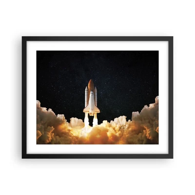 Poster in black frame - As Astra! - 50x40 cm