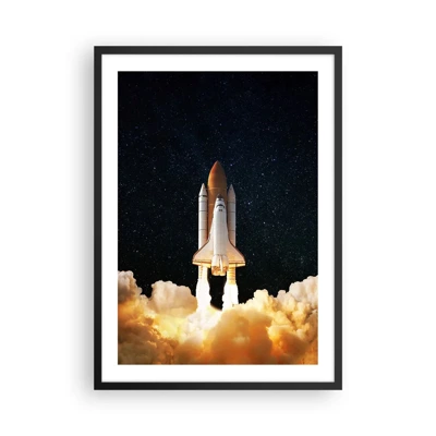 Poster in black frame - As Astra! - 50x70 cm